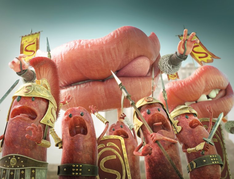 Креативная колбаса