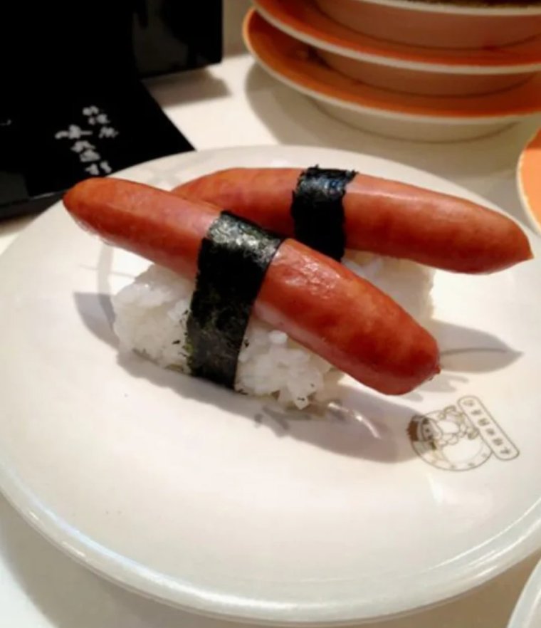 Роллы в виде члена