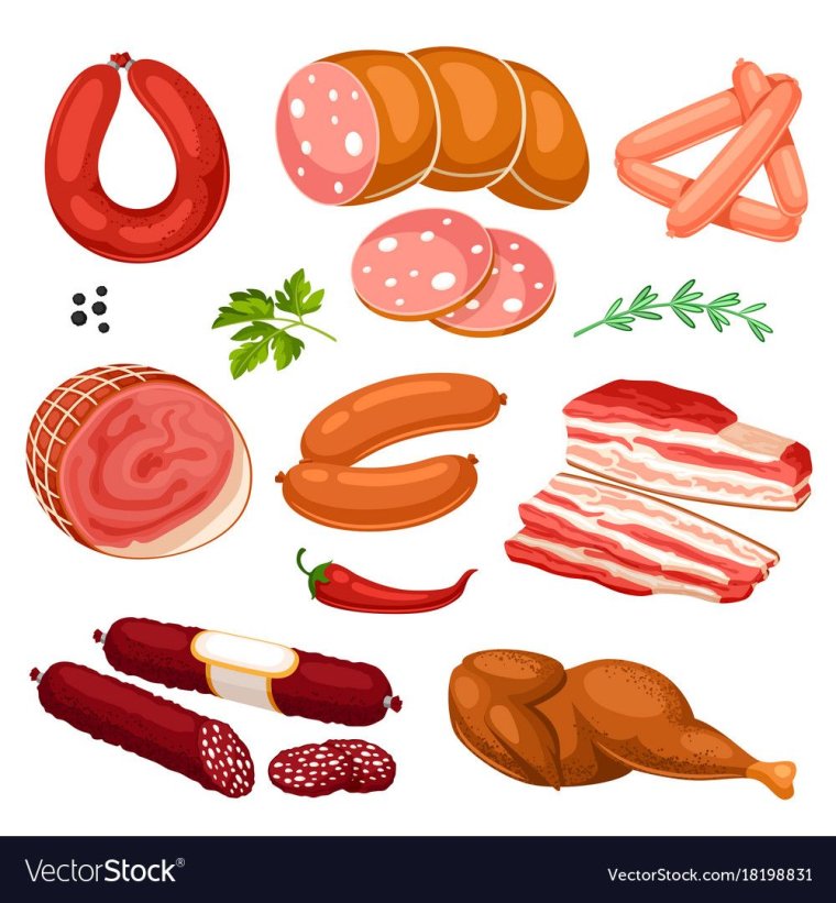 Мясные изделия для дошкольников