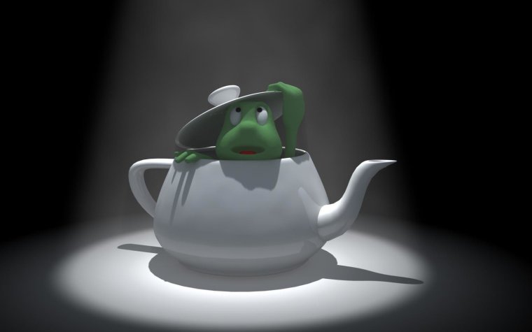 Чайник с улыбкой