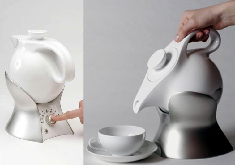 Футуристический чайник