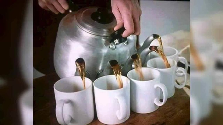Притча про чайник и чашки прикол
