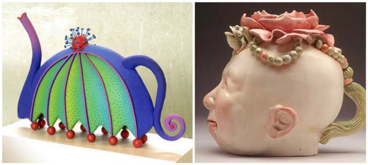 Чайник в виде головы