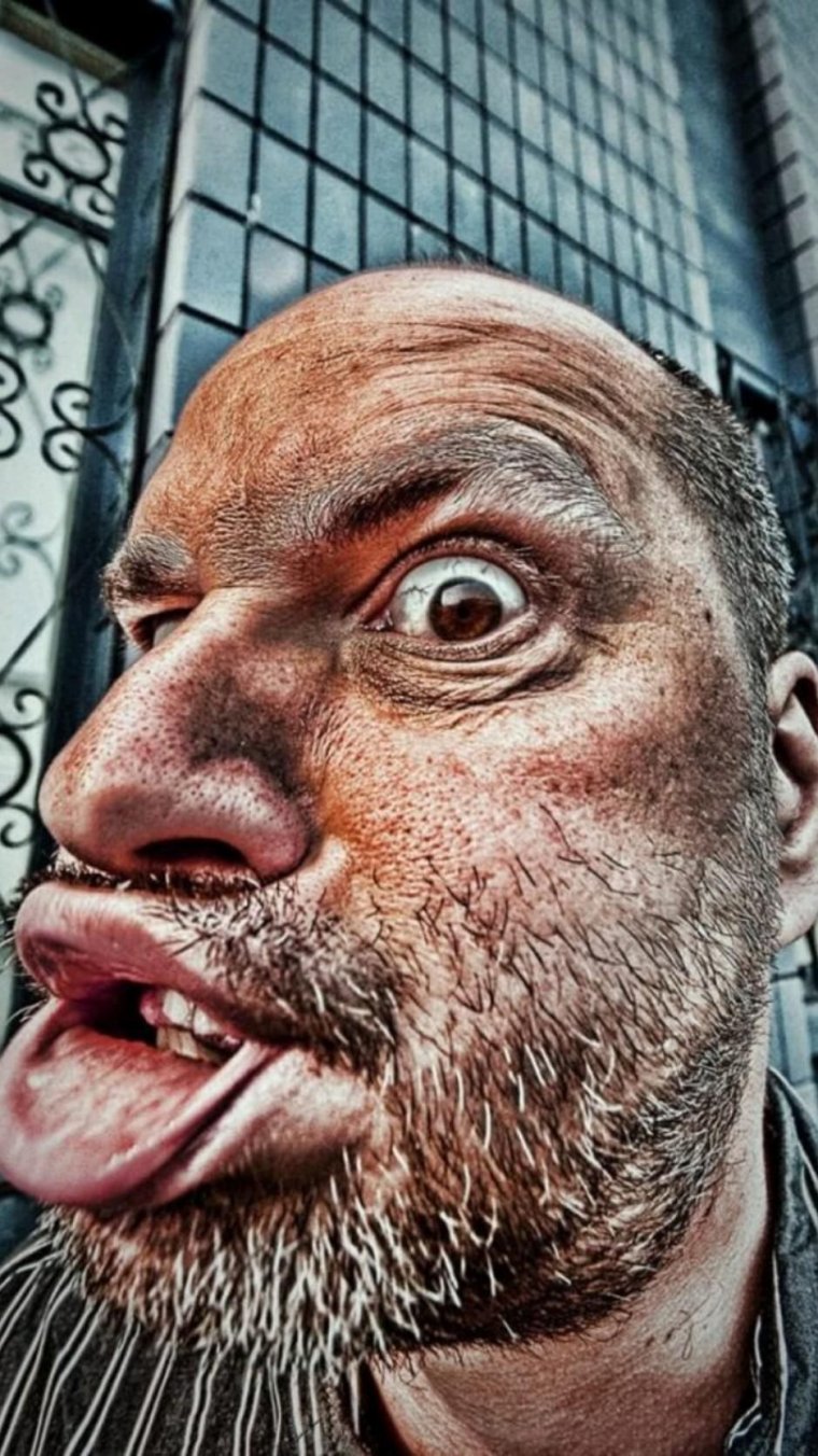 Прикольные лица людей