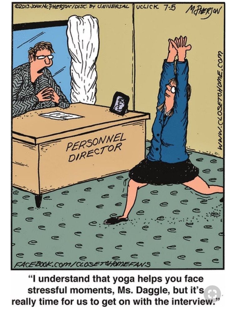 Смешное про йогу