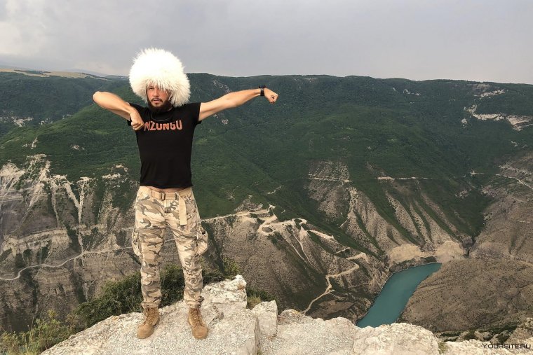 Чеченцы в горах