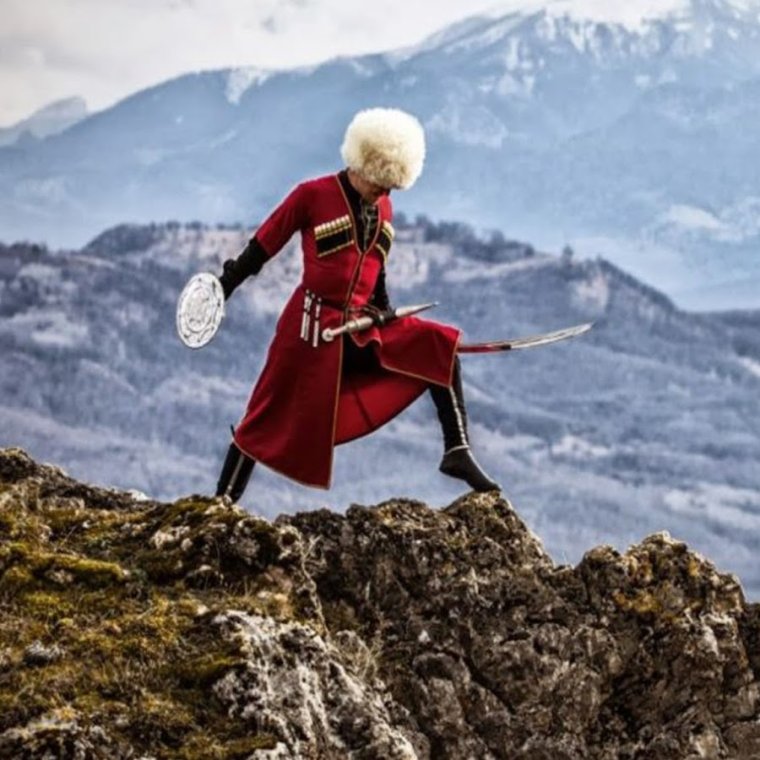 Джигиты Северной Осетии