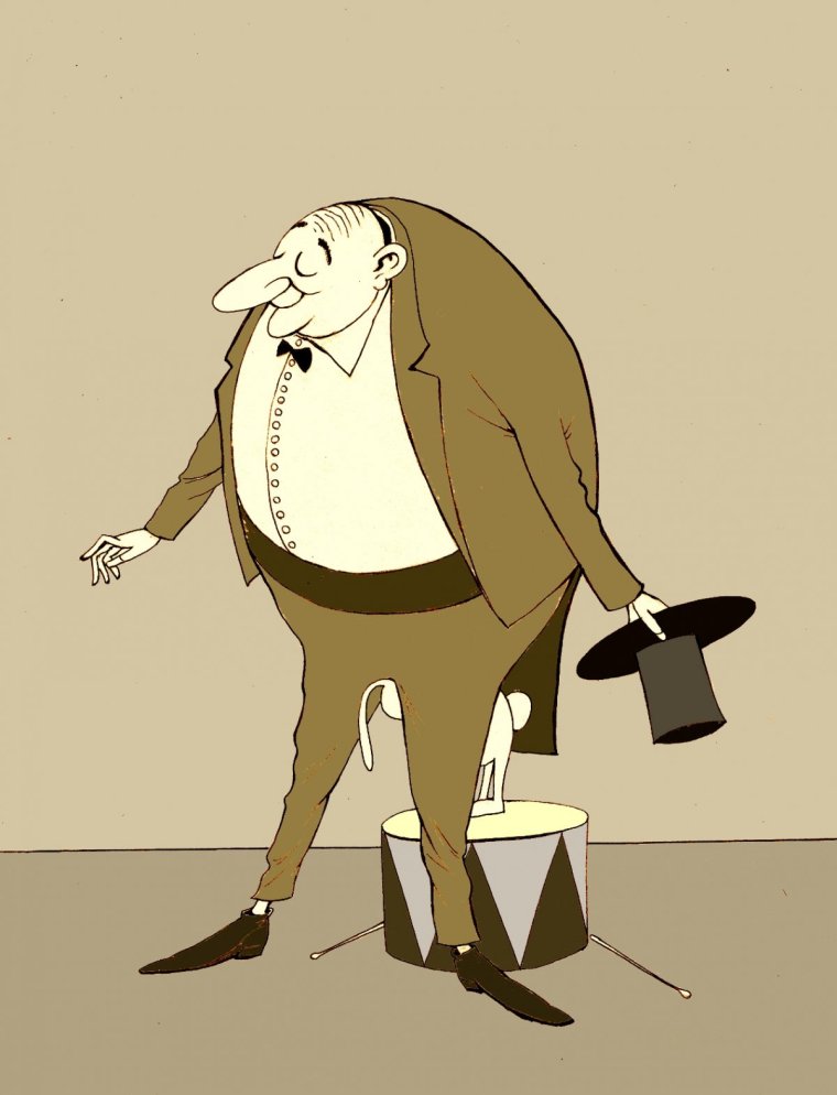 Низкий поклон карикатура