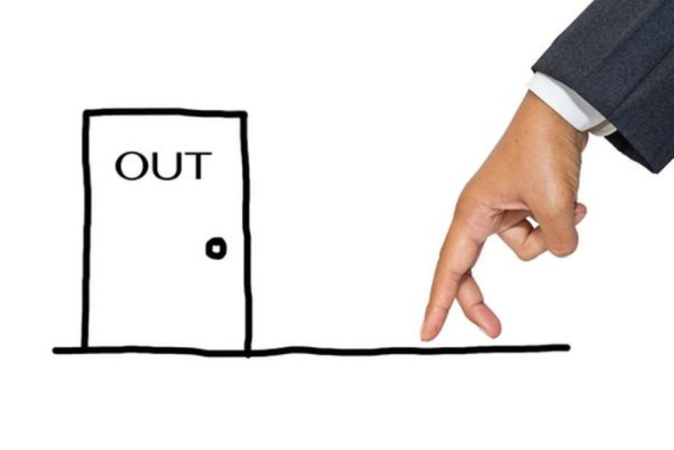 Увольнение с работы рисунок
