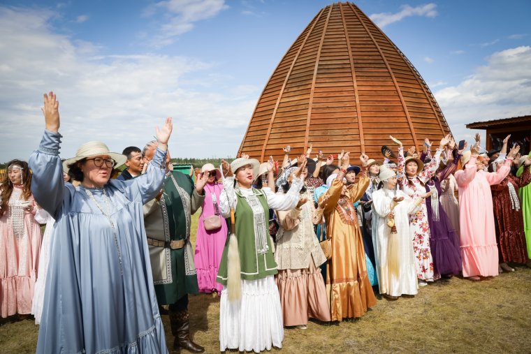 Национальный праздник Ысыах в Якутии