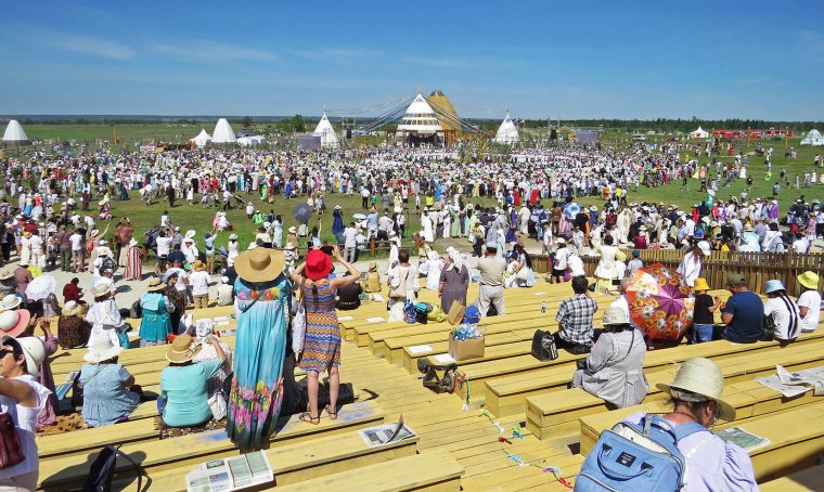 Якутский национальный праздник Ысыах