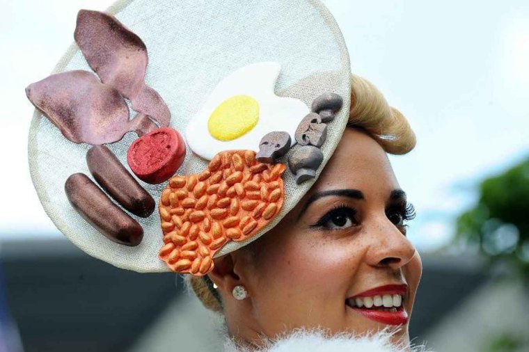 Шляпки с едой