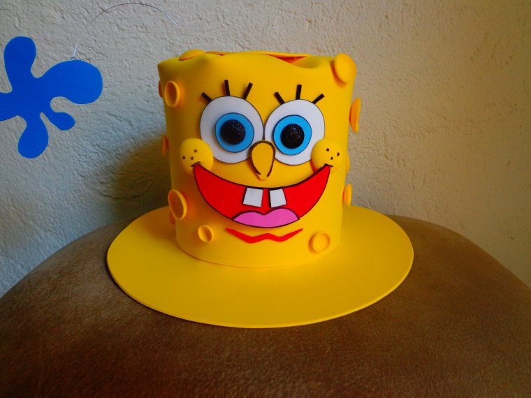 Головной убор губки Боба