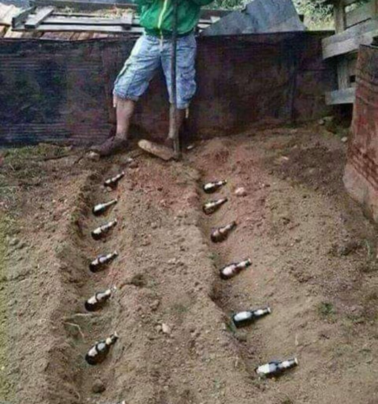 Копать огород приколы