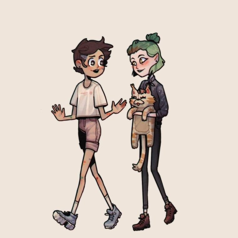 Совиный дом персонажи Эмити и Луз