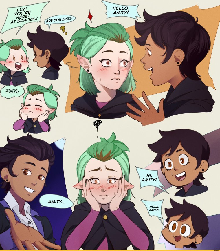 Amity Blight Совиный дом арт