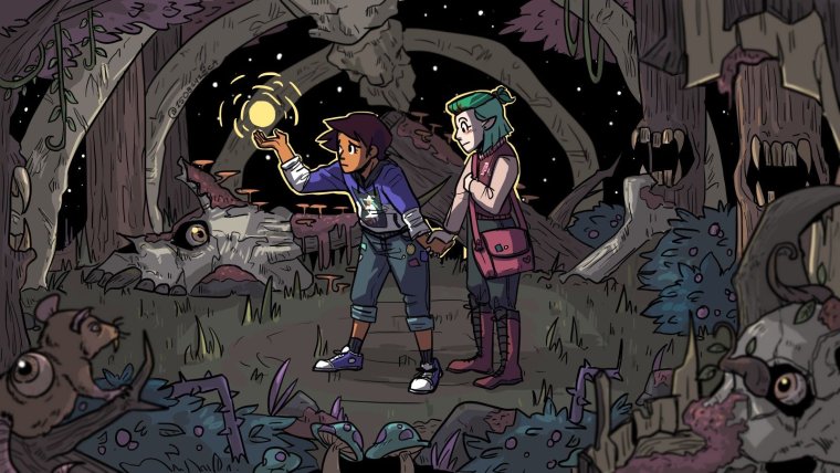 Луз Совиный дом арт