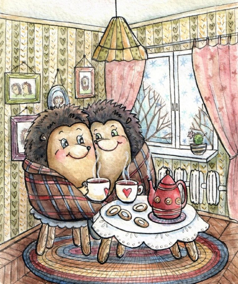 Чашечка утреннего кофе