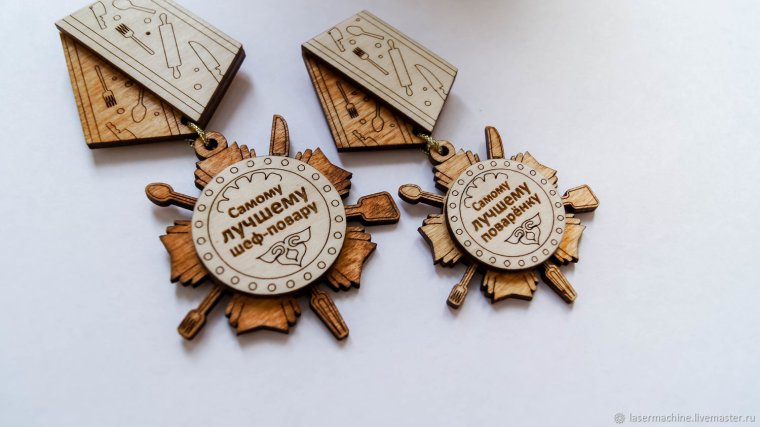 Медали из фанеры