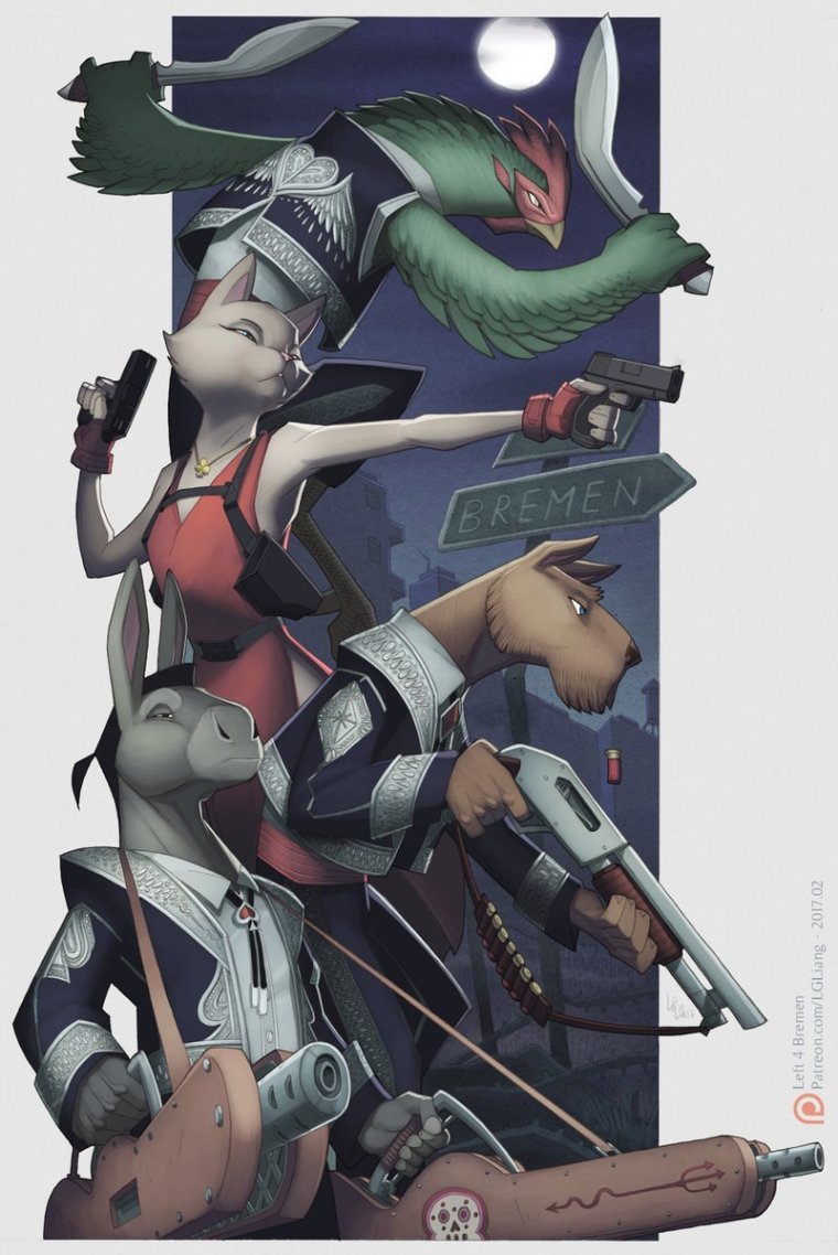 Бременские музыканты аниме