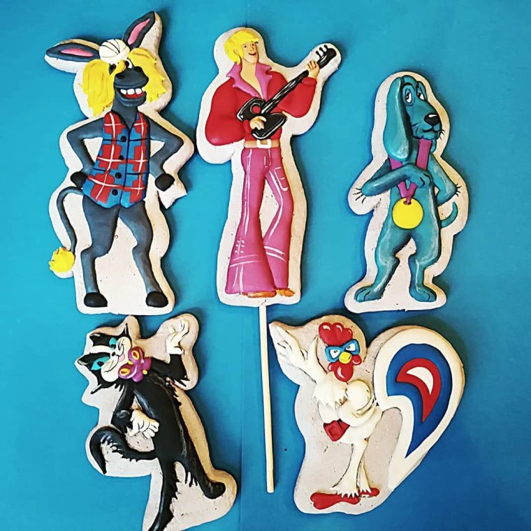 Бременские музыканты разбойники Атаманша арт