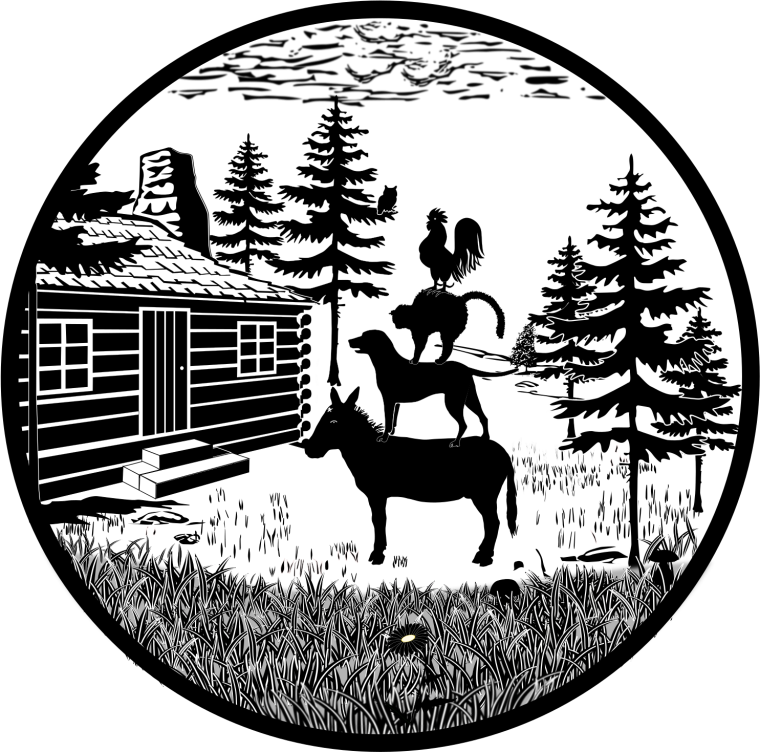 Герои мультика "Бременские музыканты" Трубадур