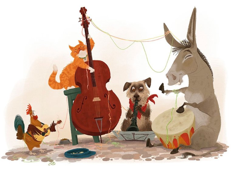 Бременские музыканты мультфильм
