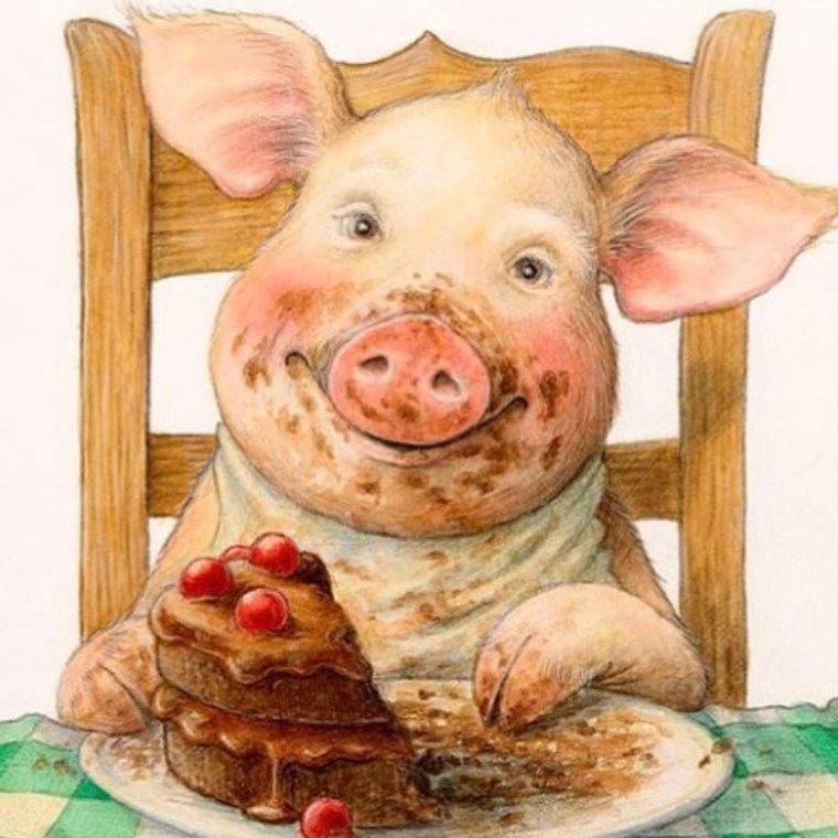 Улыбка свиньи