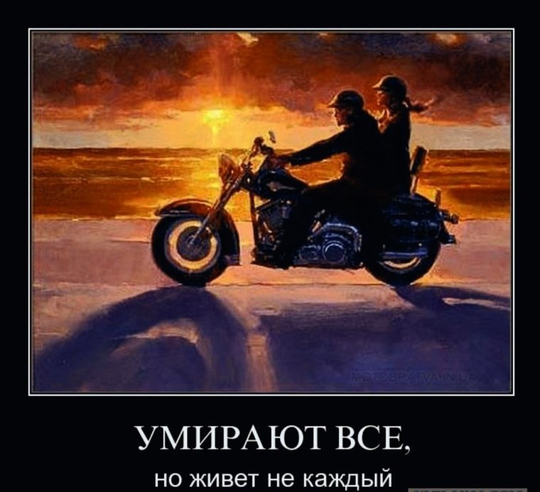 Демотиваторы про мотоциклы
