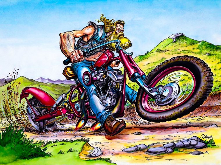 Стихи про мотоциклистов