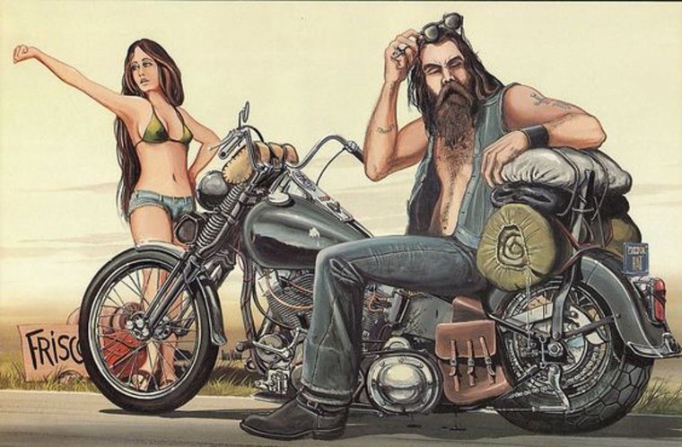 Любовь на мотоцикле