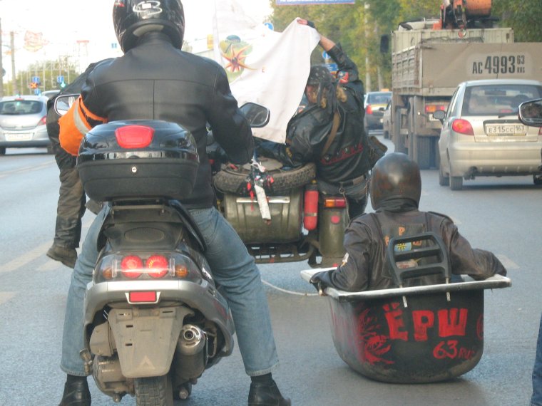 Мотоцикл прикол