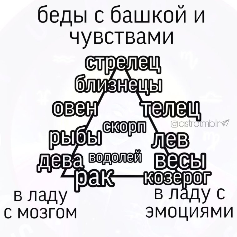 Минусы Козерогов