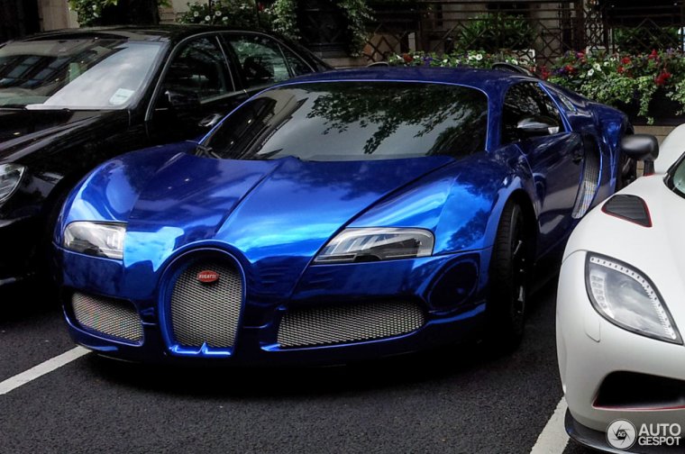 Красивый цвет Бугатти