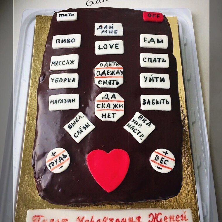 Смешной торт мужу на день рождения