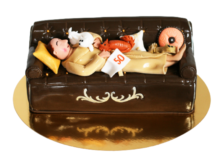 Оригинальный торт для мужчины