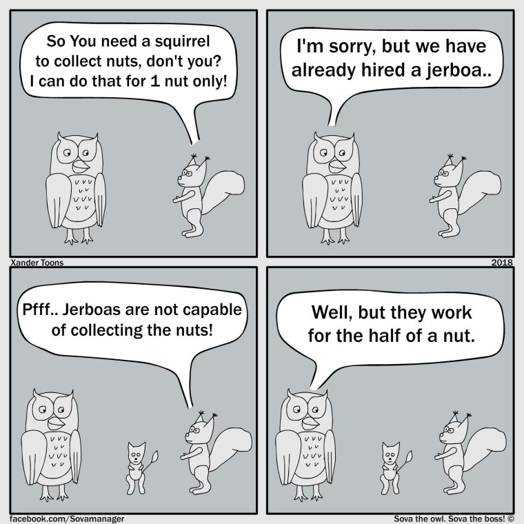 Сова эффективный менеджер тушканчики в помощь