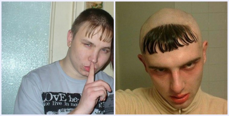 Пацанская челка