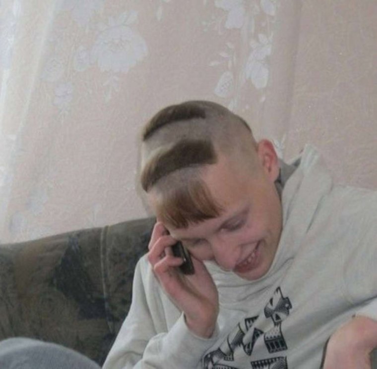 Пацанская челка