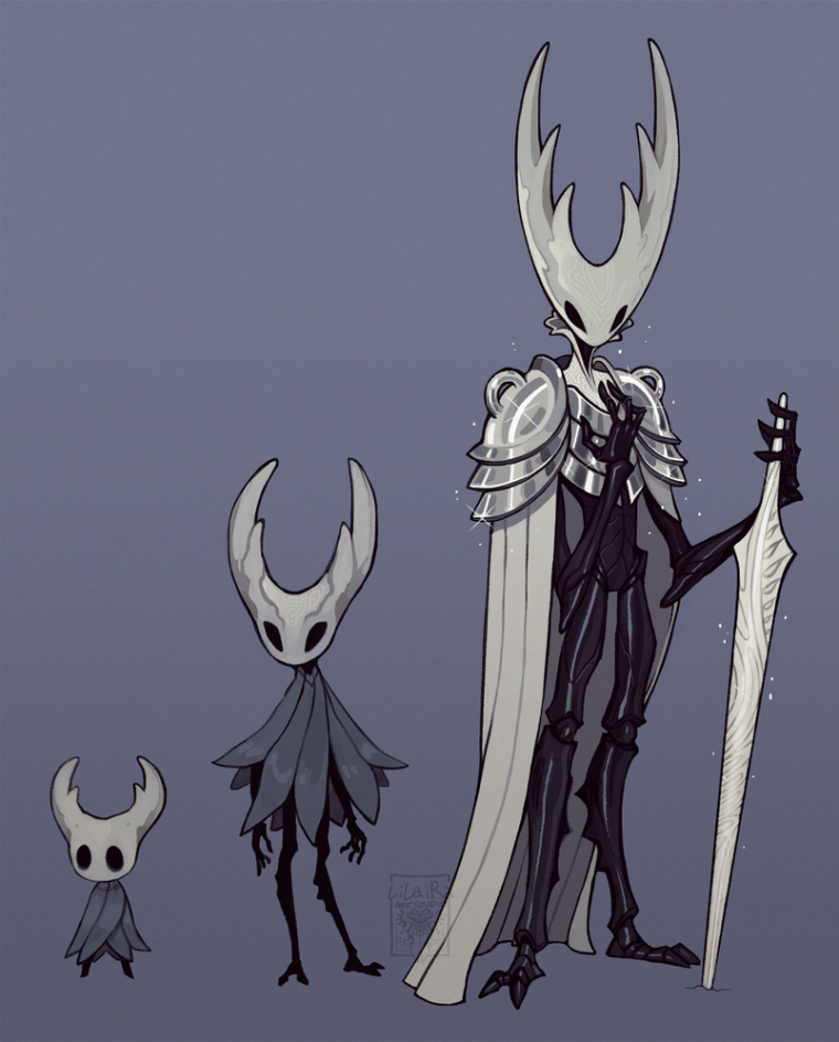 Серая плакальщица Hollow Knight