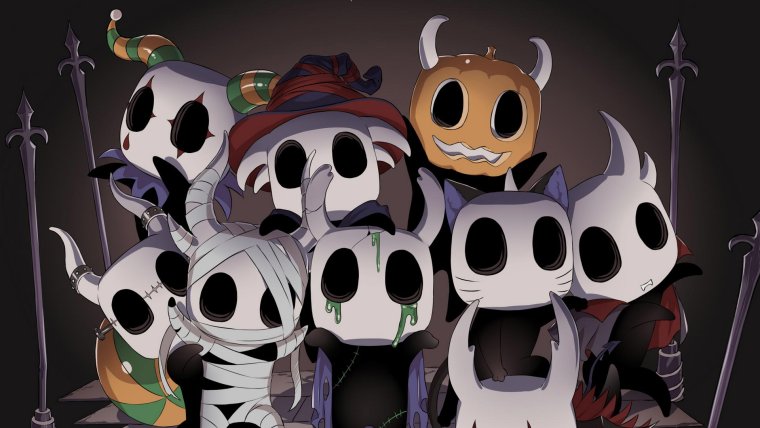 Hollow Knight Хорнет и рыцарь +18