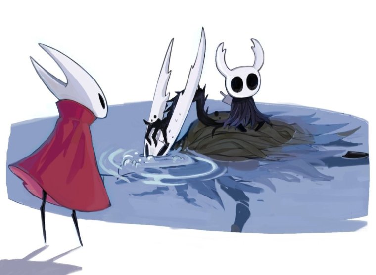 Скетч Хорнет из Hollow Knight