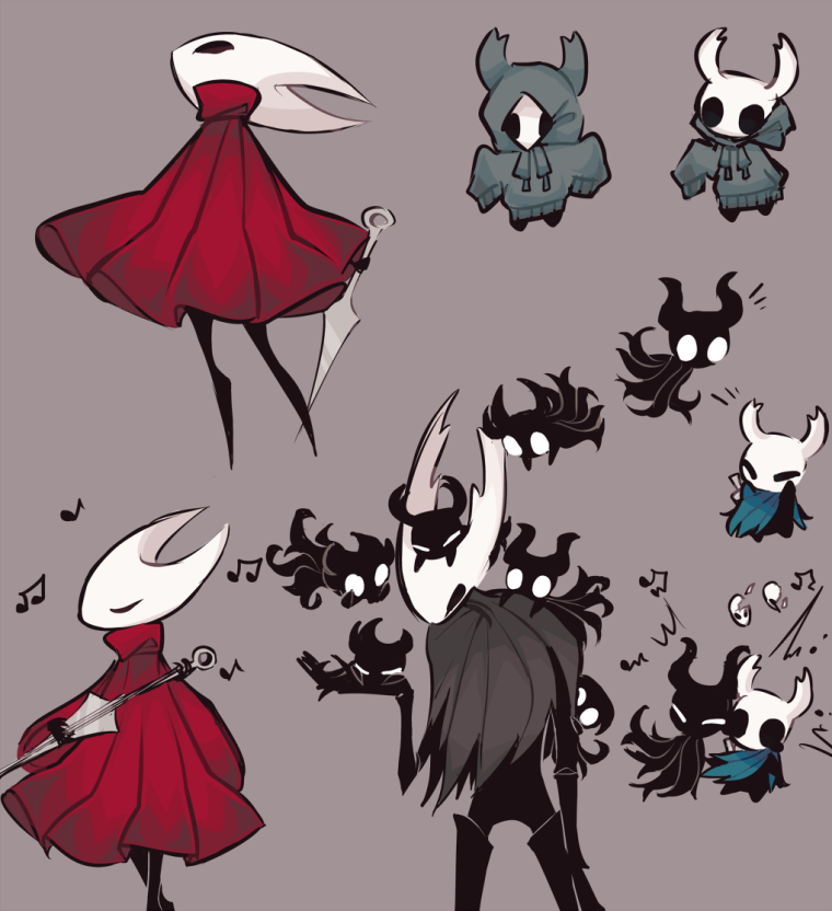 Hollow Knight Art Хорнет
