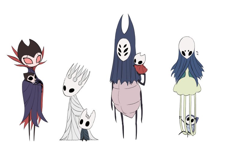Бесполый рыцарь Hollow Knight