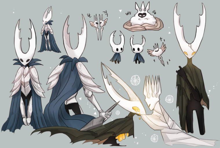 Hollow Knight бледный Гримм