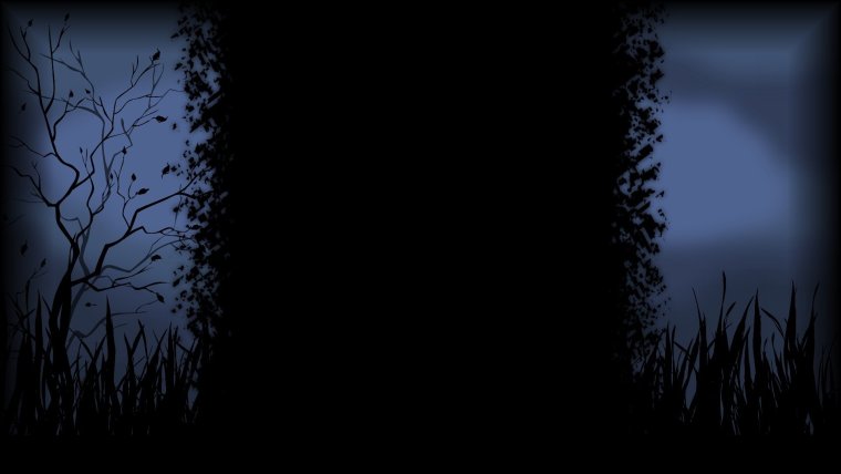 Черный фон профиля