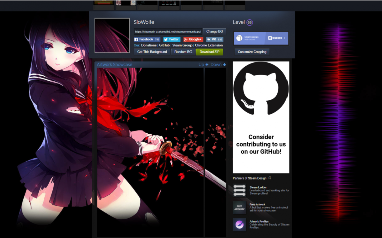 Крутые фоны для профиля