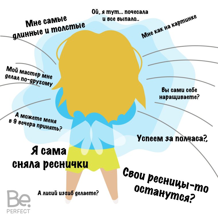 Ресницы для наращивания