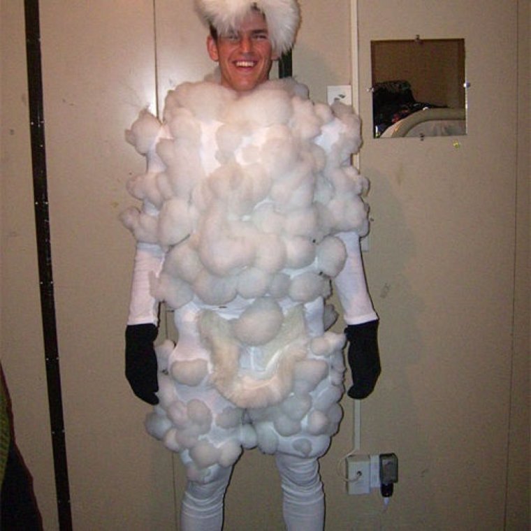 Необычные костюмы на Хэллоуин