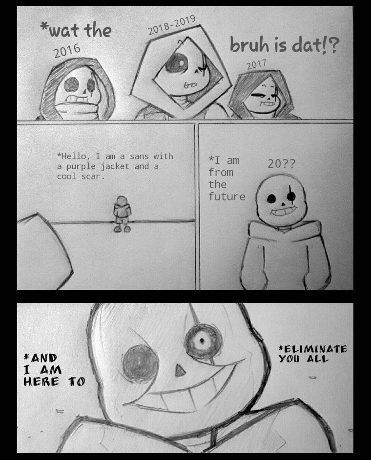 Undertale Санс комиксы